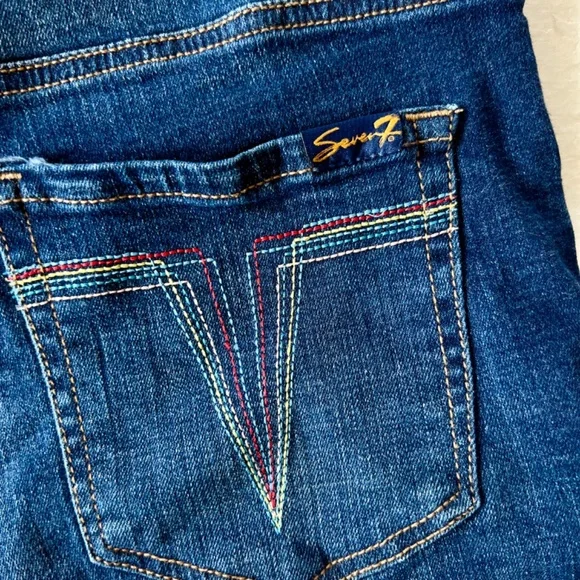 Seven7 Jean Shorts Size 10 - Picture 4 of 8